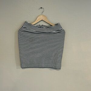 Gap, skirt, black and white, size XS